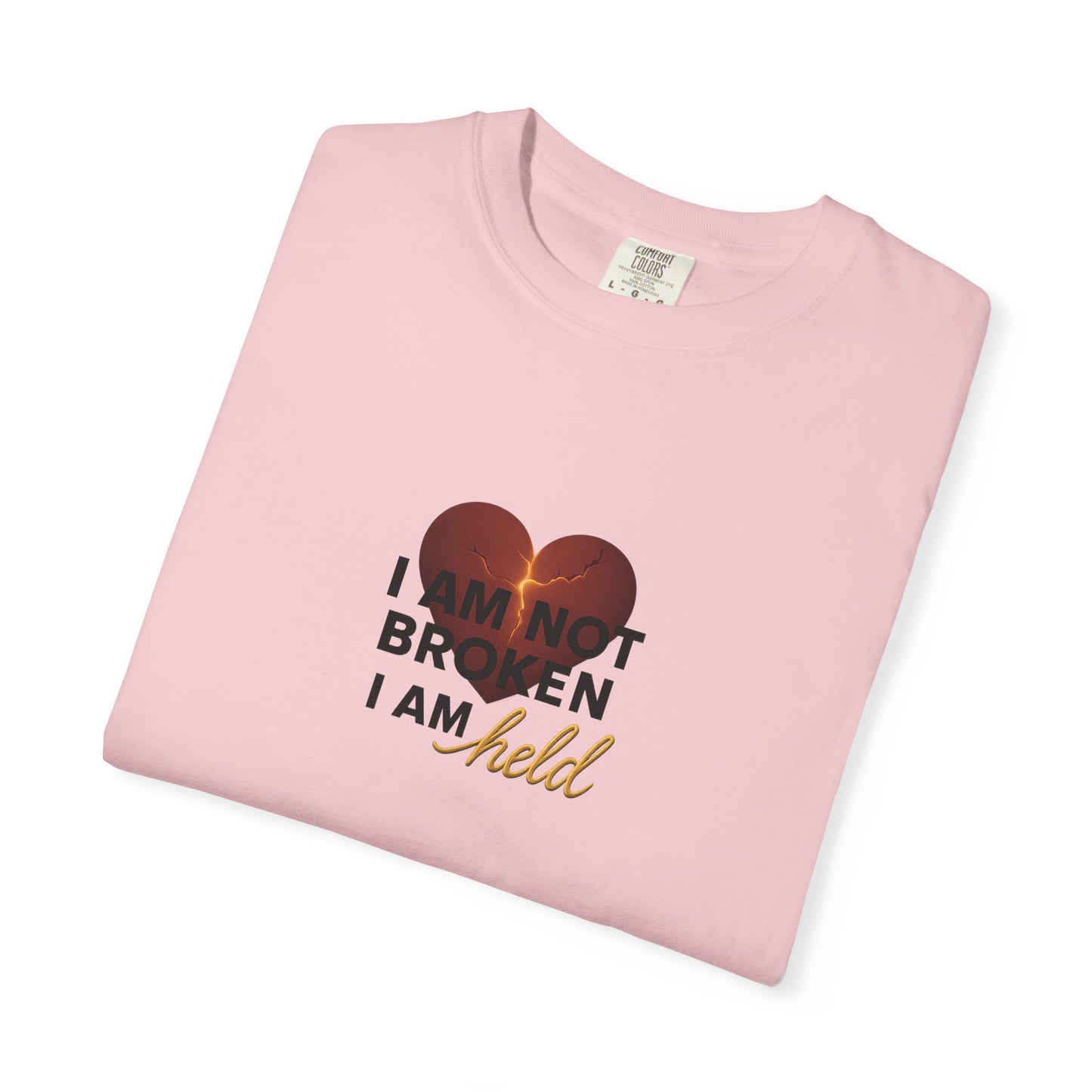 Heartfelt Garment-Dyed T-Shirt – Inspirational Unisex Tee for Comfort, Expression & Everyday Wear