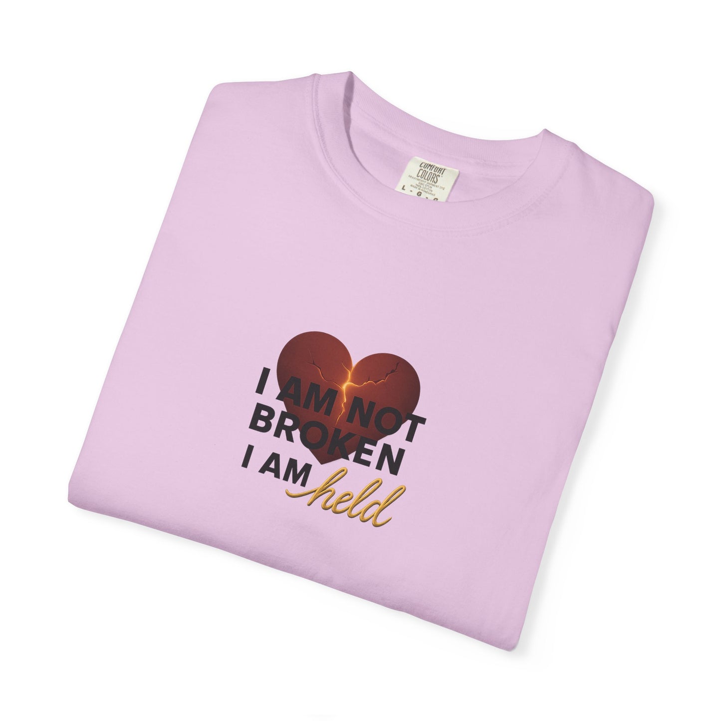Heartfelt Garment-Dyed T-Shirt – Inspirational Unisex Tee for Comfort, Expression & Everyday Wear
