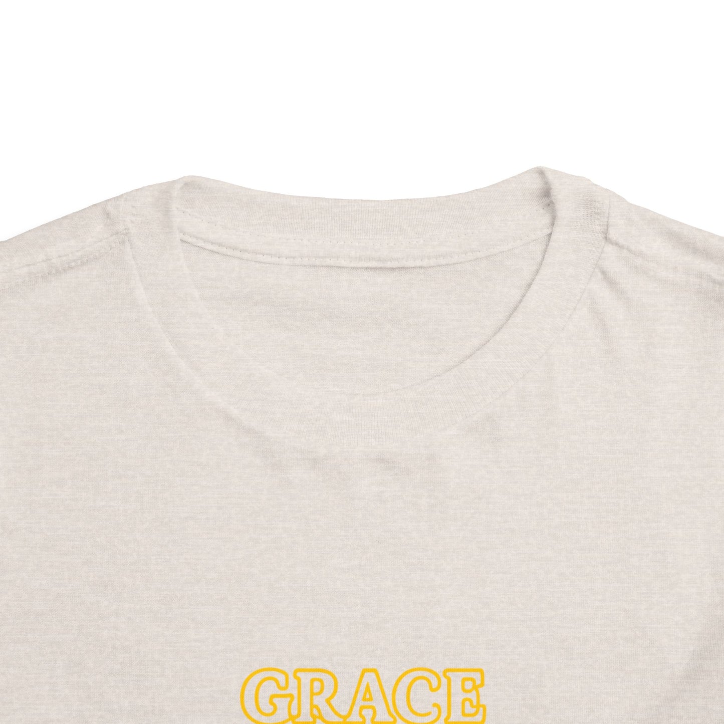 Grace is My Anchor Toddler Tee — Nautical Faith Shirt