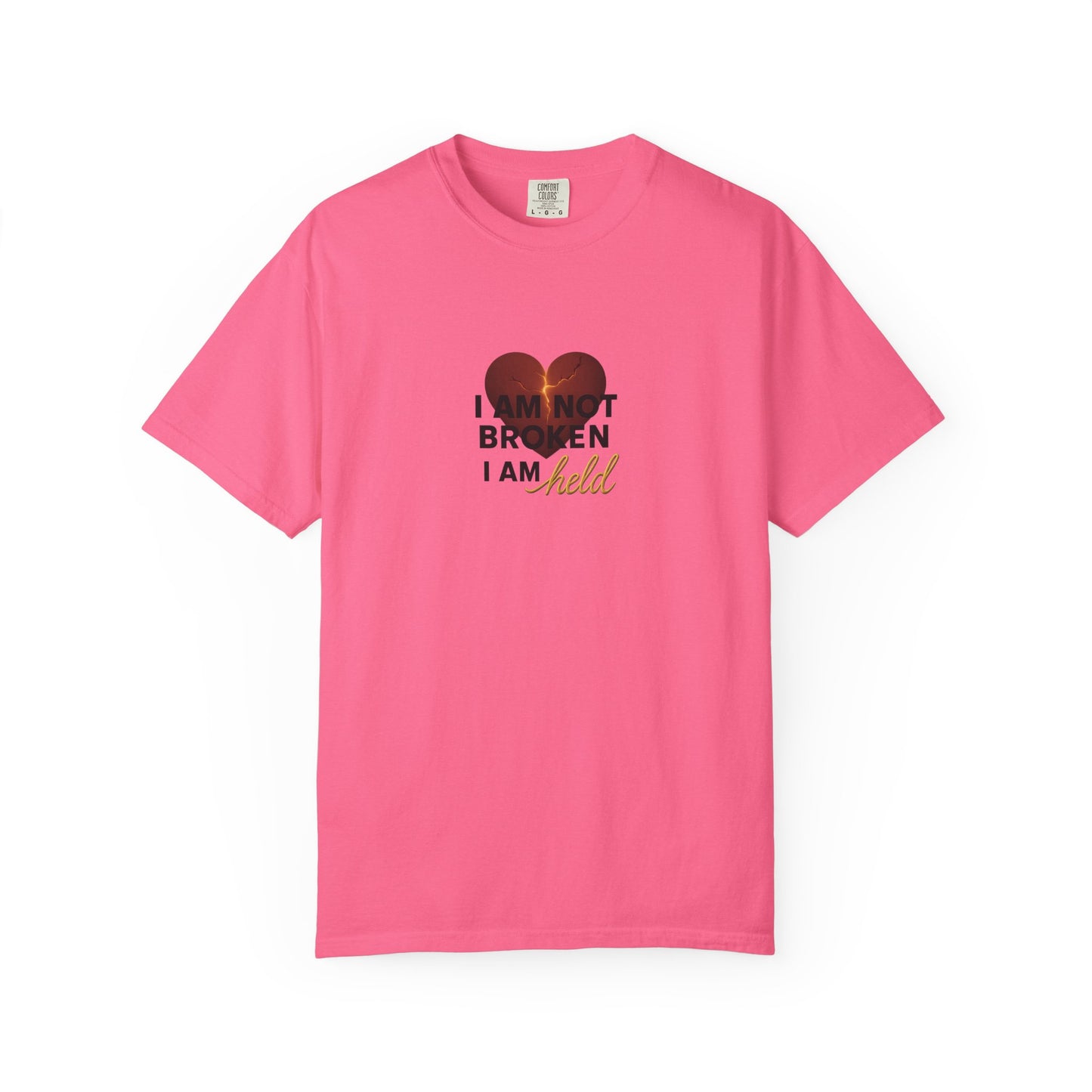 Heartfelt Garment-Dyed T-Shirt – Inspirational Unisex Tee for Comfort, Expression & Everyday Wear