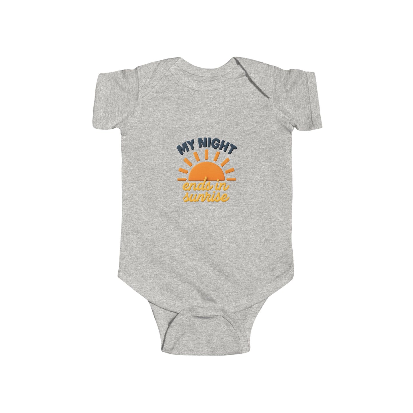 Sunrise-Inspired Baby Bodysuit