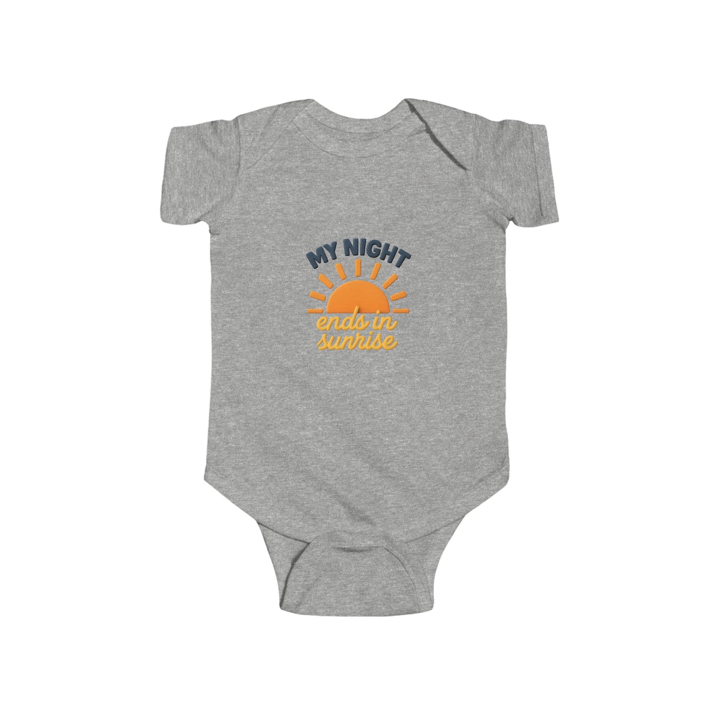 Sunrise-Inspired Baby Bodysuit