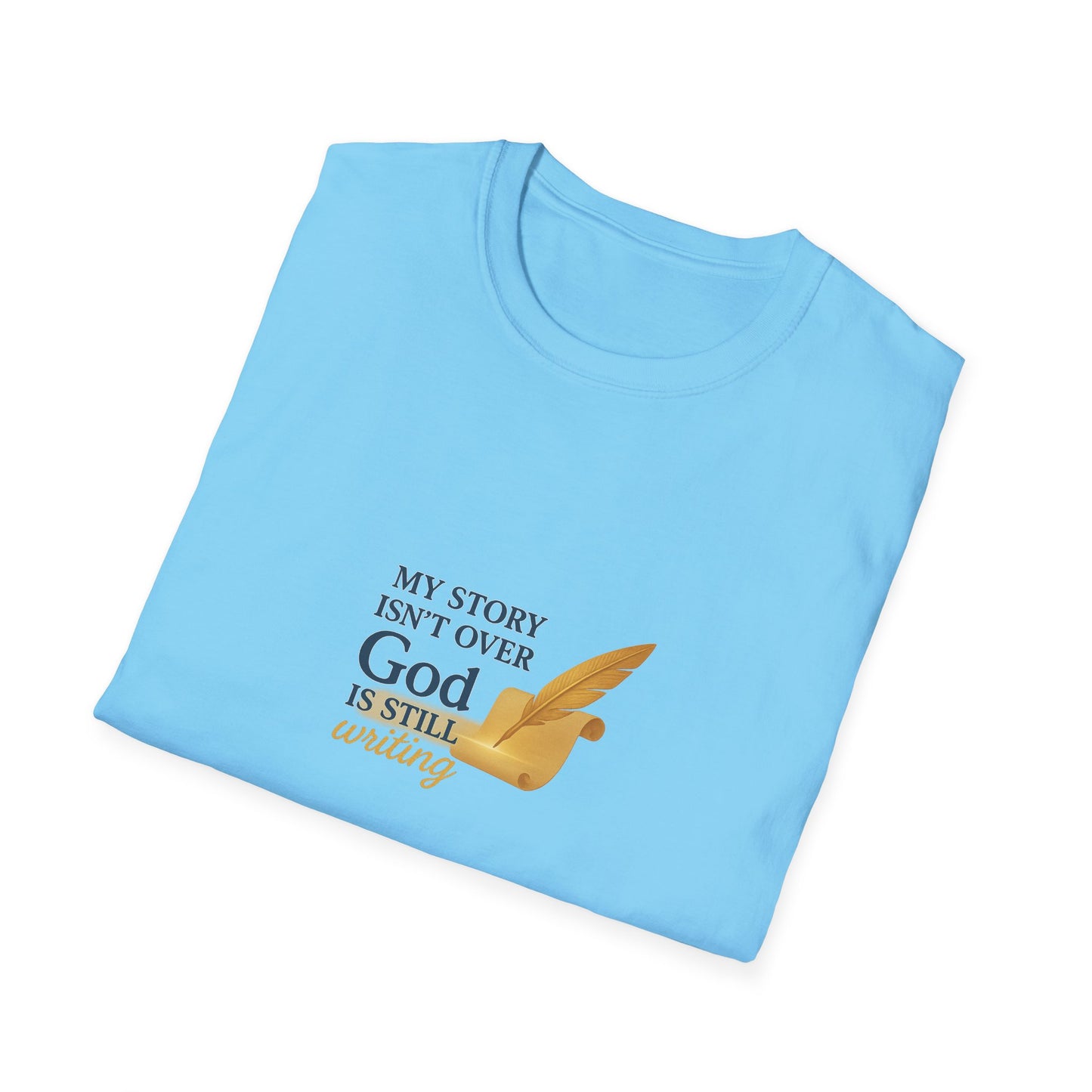Faith-Inspired Unisex Softstyle T-Shirt – Motivational Everyday Tee for Comfort, Confidence & Purpose
