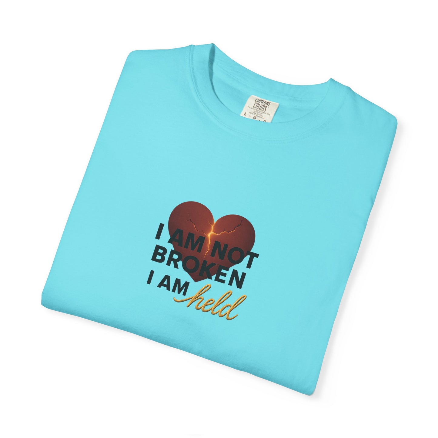 Heartfelt Garment-Dyed T-Shirt – Inspirational Unisex Tee for Comfort, Expression & Everyday Wear