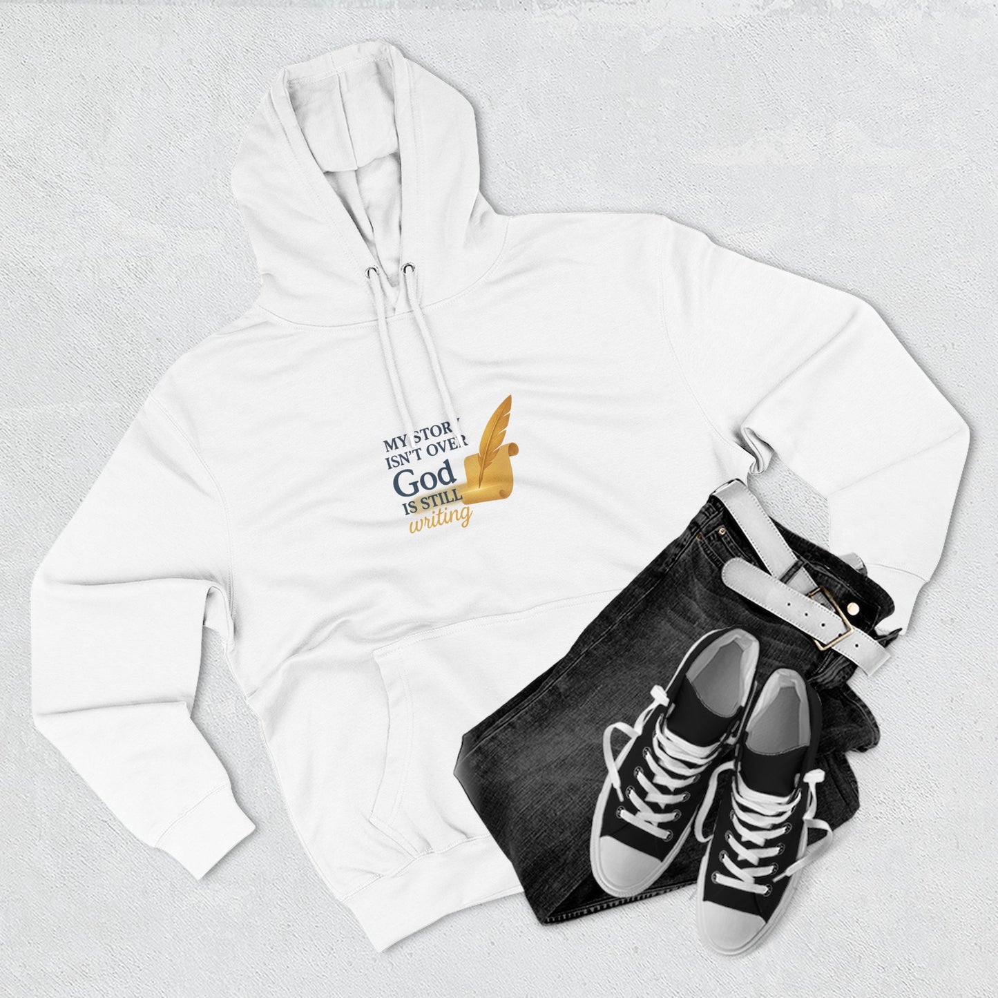 My Story Isn’t Over – Inspirational Faith Hoodie