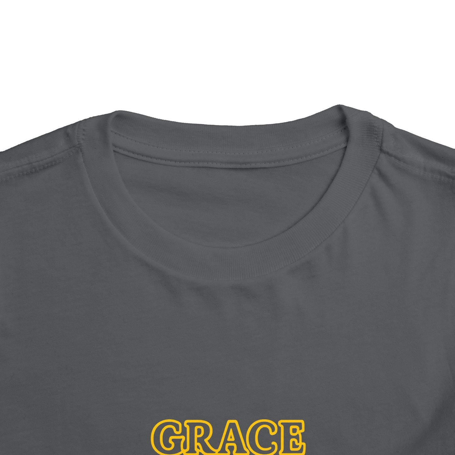 Grace is My Anchor Toddler Tee — Nautical Faith Shirt