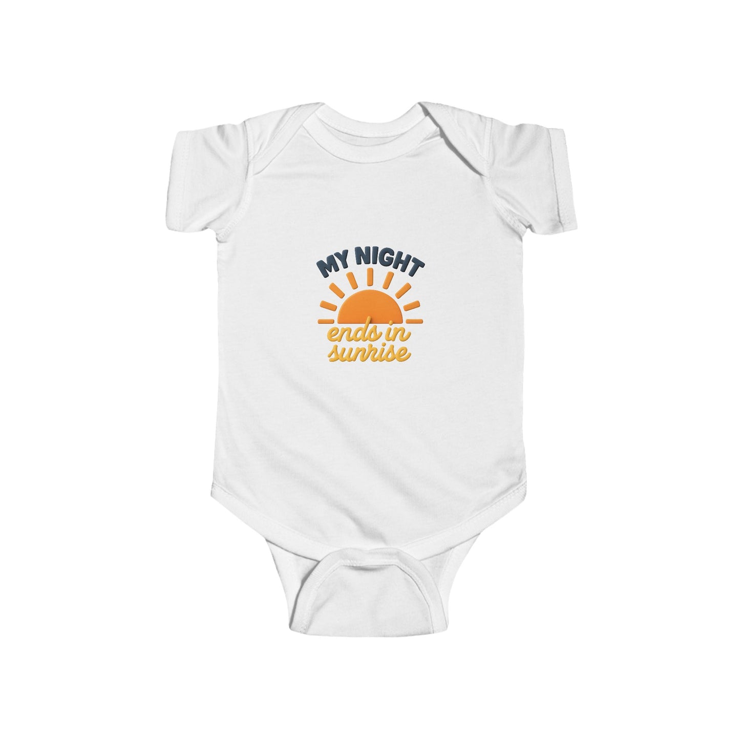 Sunrise-Inspired Baby Bodysuit