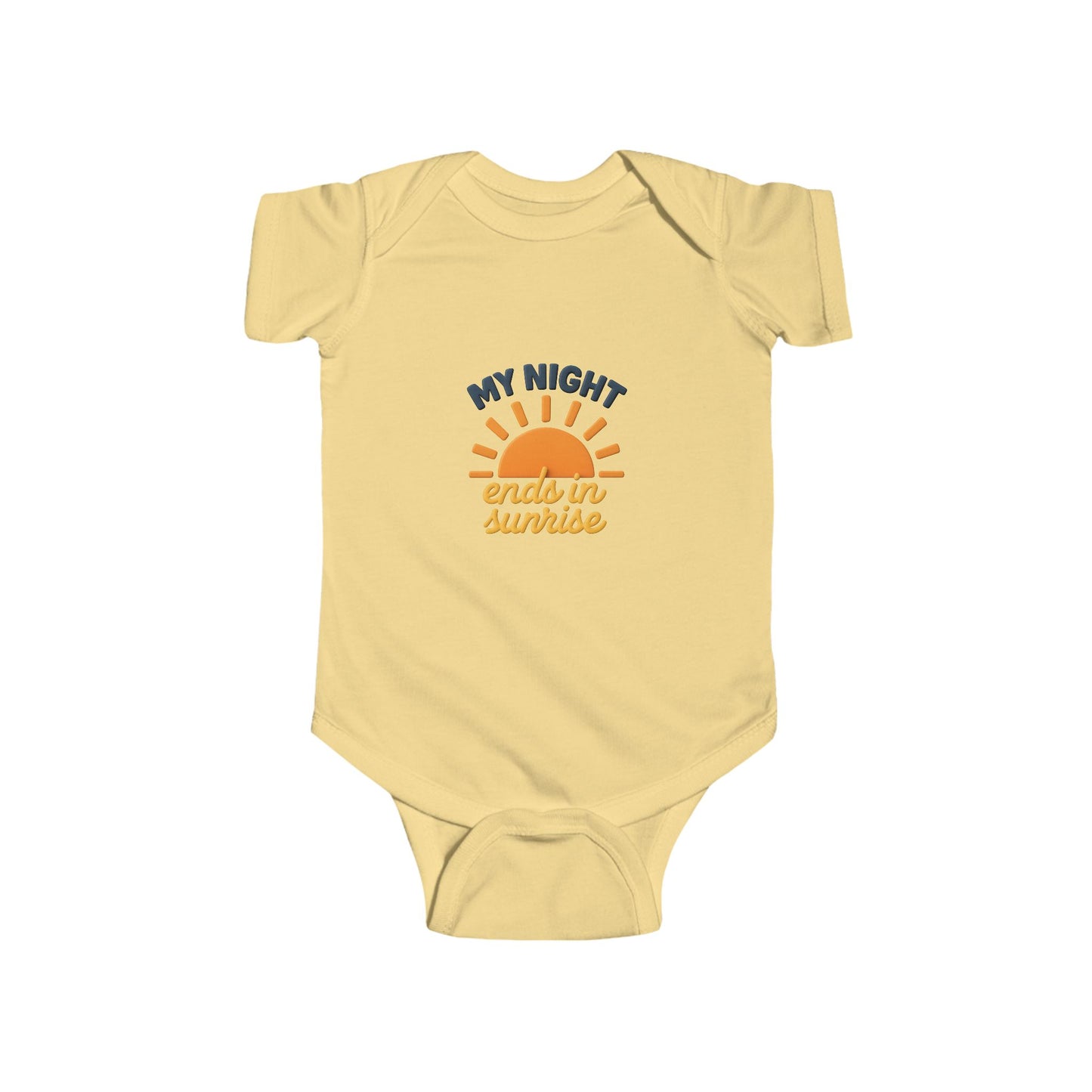 Sunrise-Inspired Baby Bodysuit