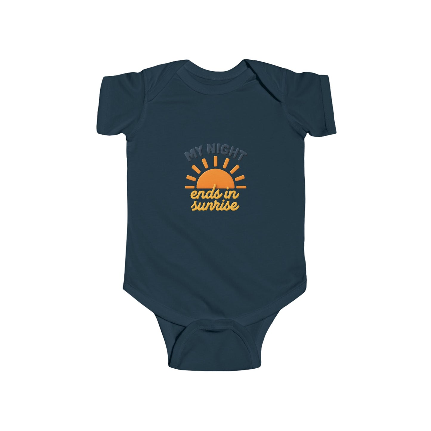 Sunrise-Inspired Baby Bodysuit