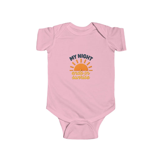 Sunrise-Inspired Baby Bodysuit