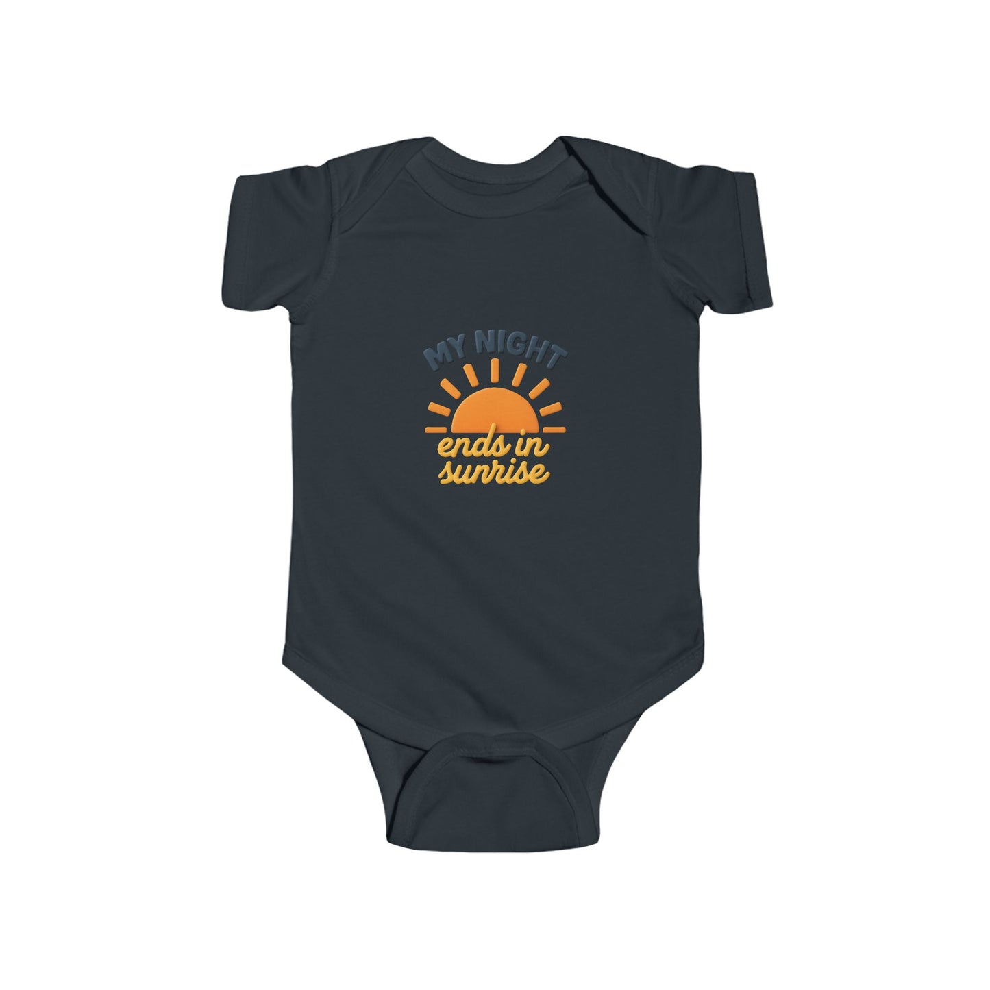 Sunrise-Inspired Baby Bodysuit
