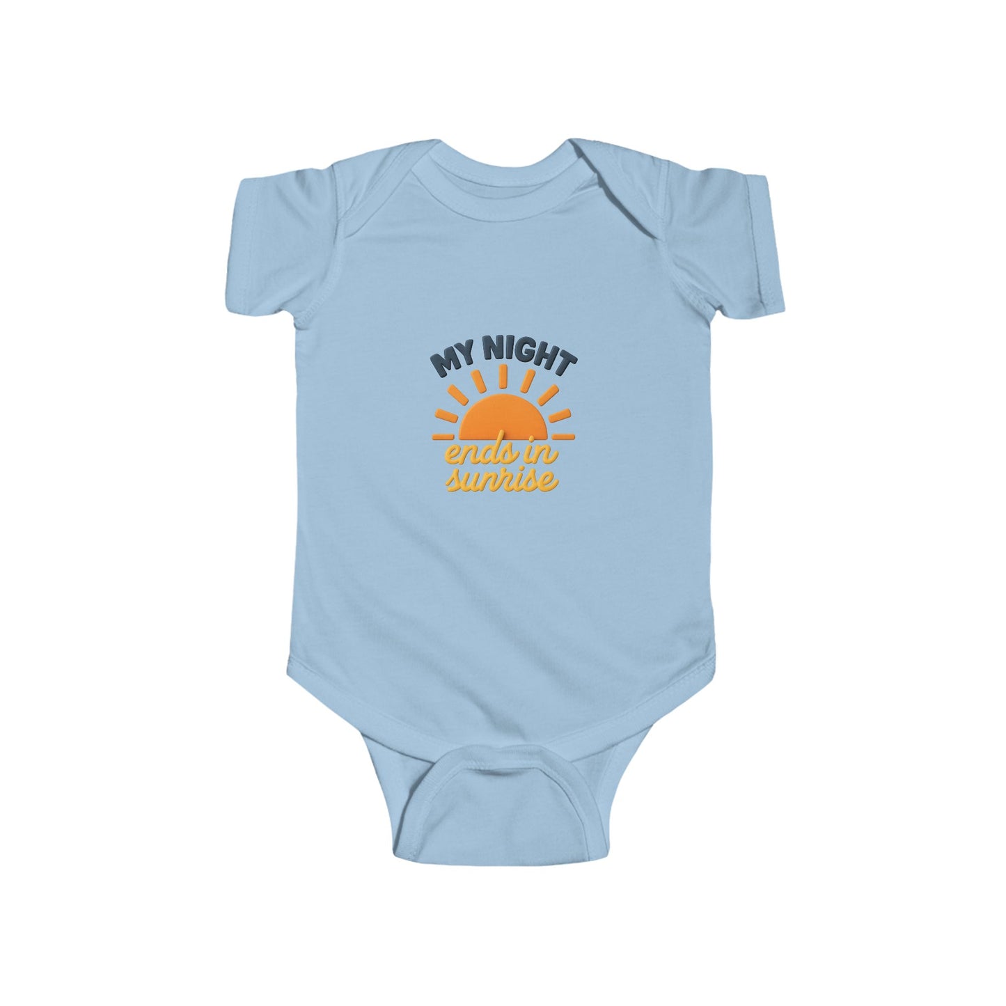 Sunrise-Inspired Baby Bodysuit
