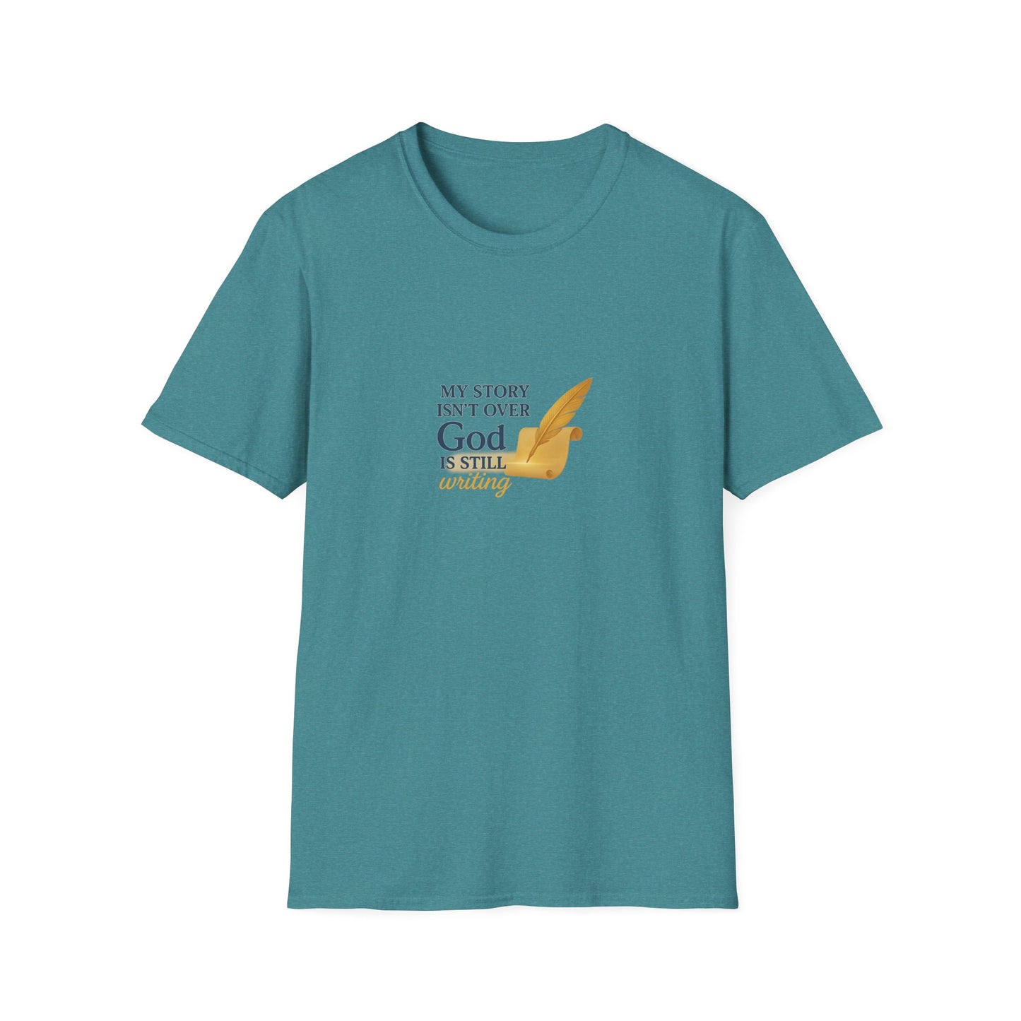 Faith-Inspired Unisex Softstyle T-Shirt – Motivational Everyday Tee for Comfort, Confidence & Purpose