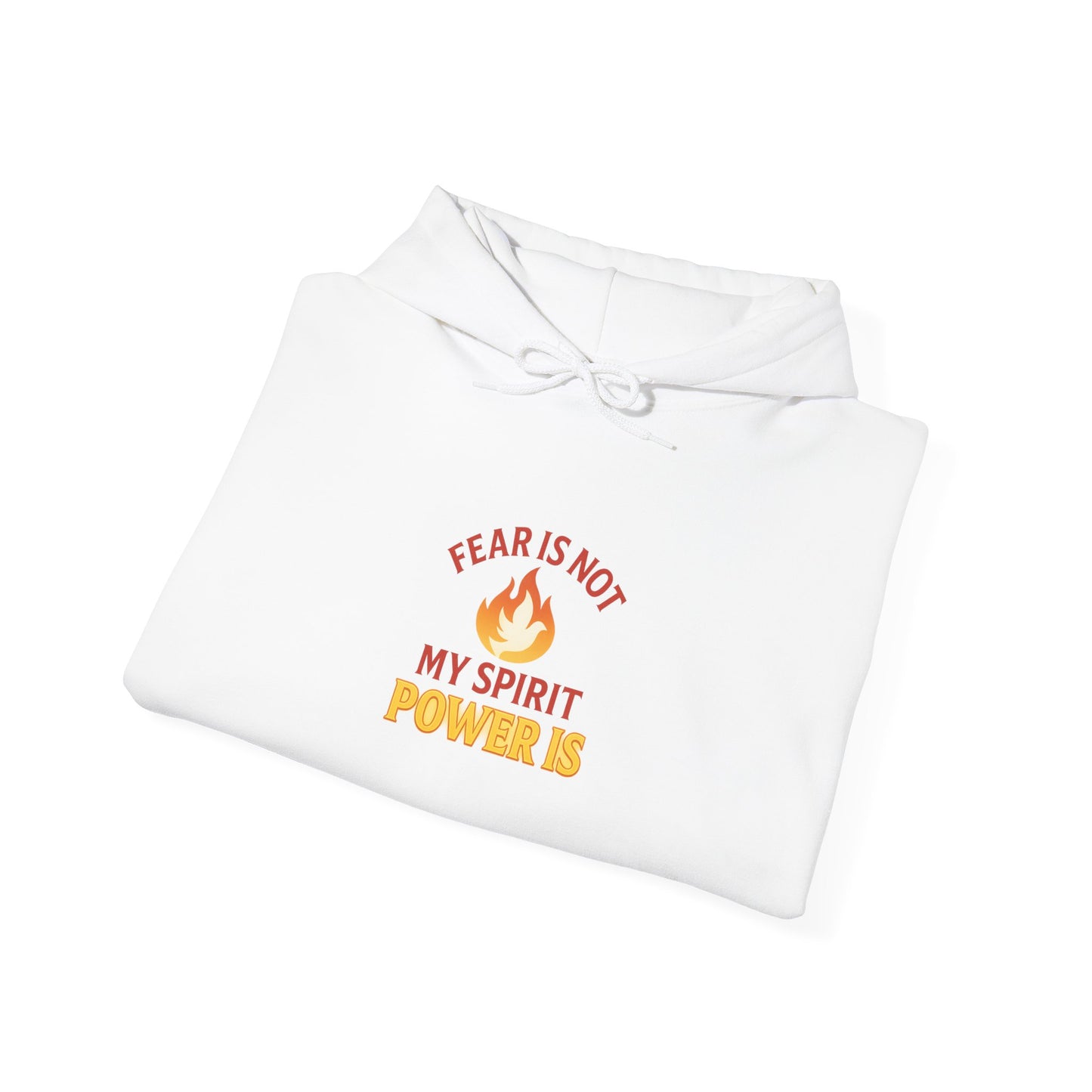 Fear Is Not My Strength – Inspirational Unisex Hoodie