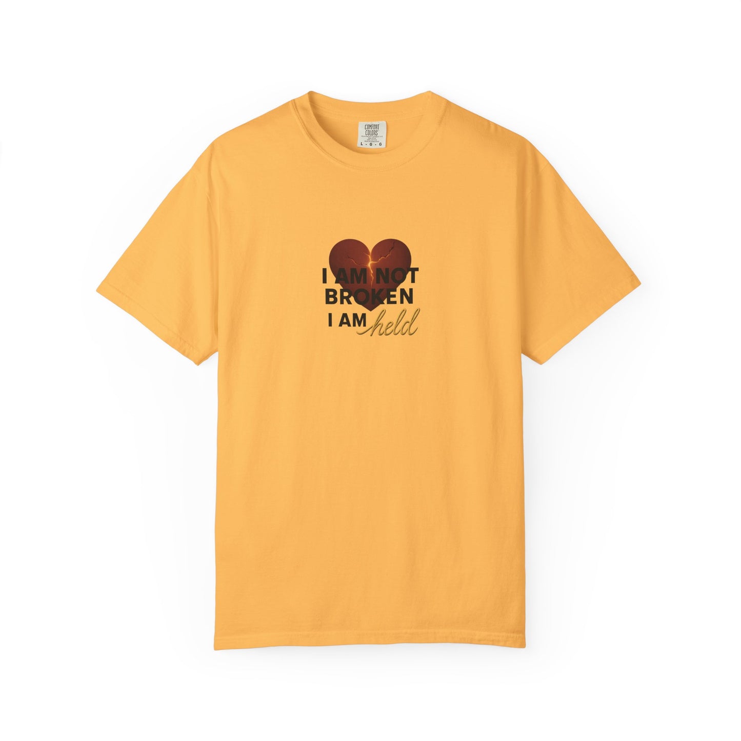 Heartfelt Garment-Dyed T-Shirt – Inspirational Unisex Tee for Comfort, Expression & Everyday Wear