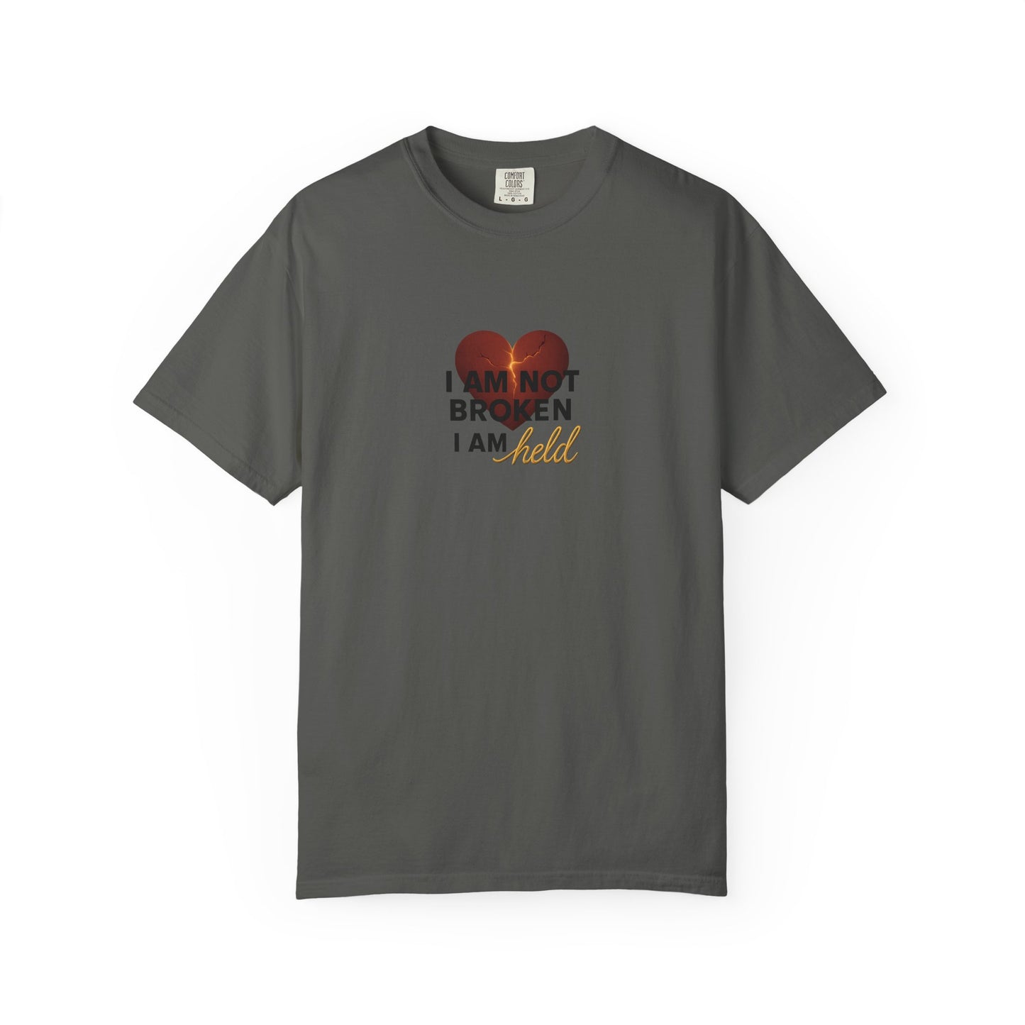 Heartfelt Garment-Dyed T-Shirt – Inspirational Unisex Tee for Comfort, Expression & Everyday Wear