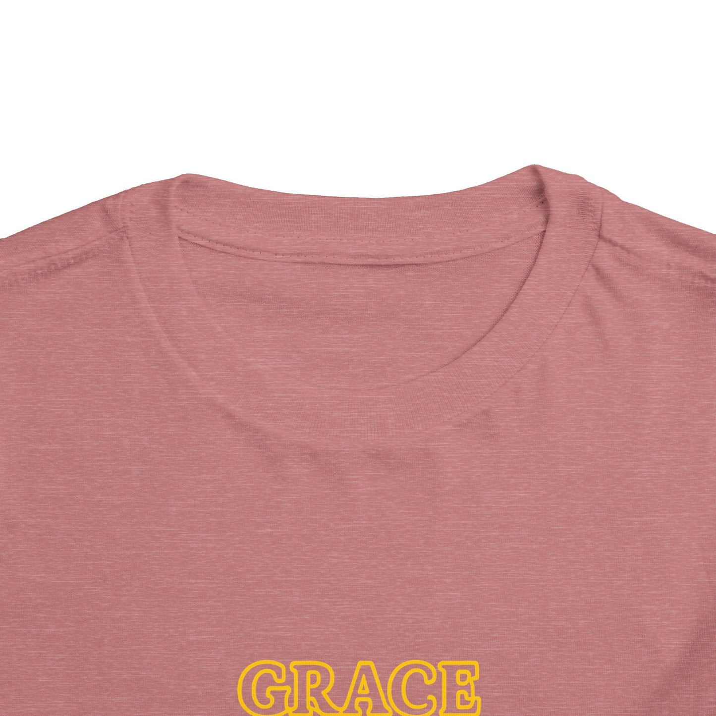 Grace is My Anchor Toddler Tee — Nautical Faith Shirt