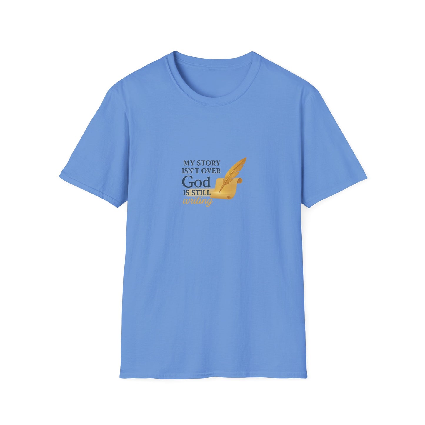 Faith-Inspired Unisex Softstyle T-Shirt – Motivational Everyday Tee for Comfort, Confidence & Purpose